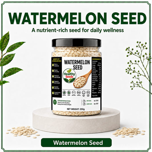 Premium Watermelon Seeds | Organic & Fresh Stock | Premium Quality | Packed in Jar