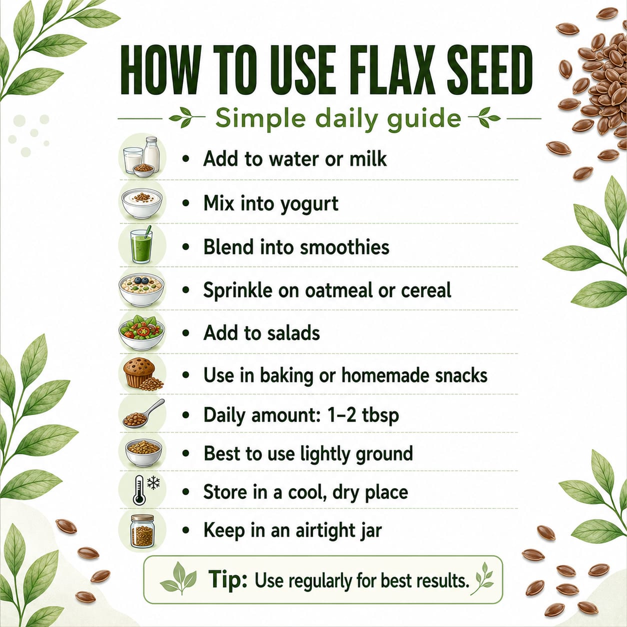 Premium Flax Seeds | Premium Quality Alsi Beej | 100% Pure & Organic | Packed in Jar