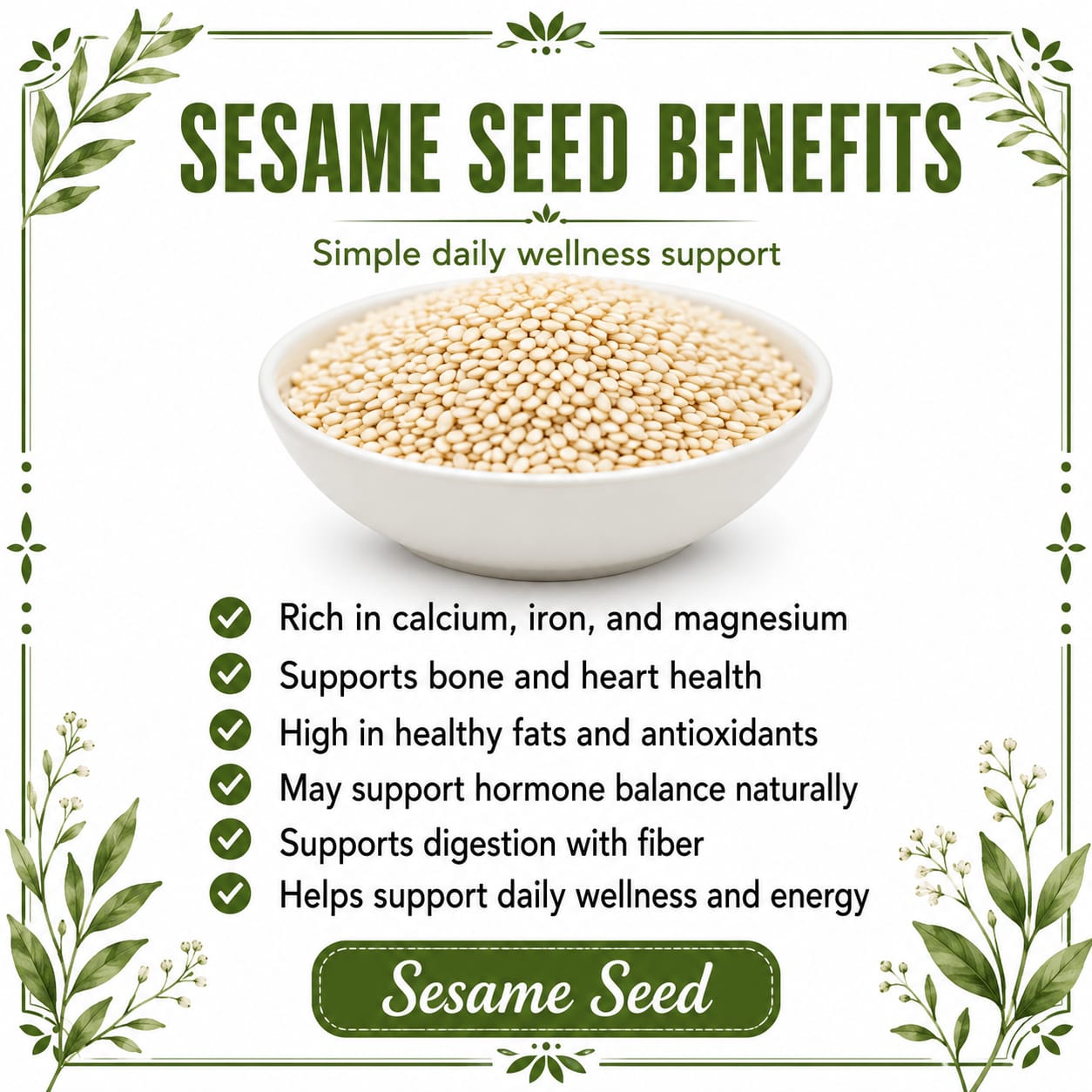 Premium Sesame Seeds | Safaid Till | White Sesame Seed | Fresh Stock | Packed in Jar